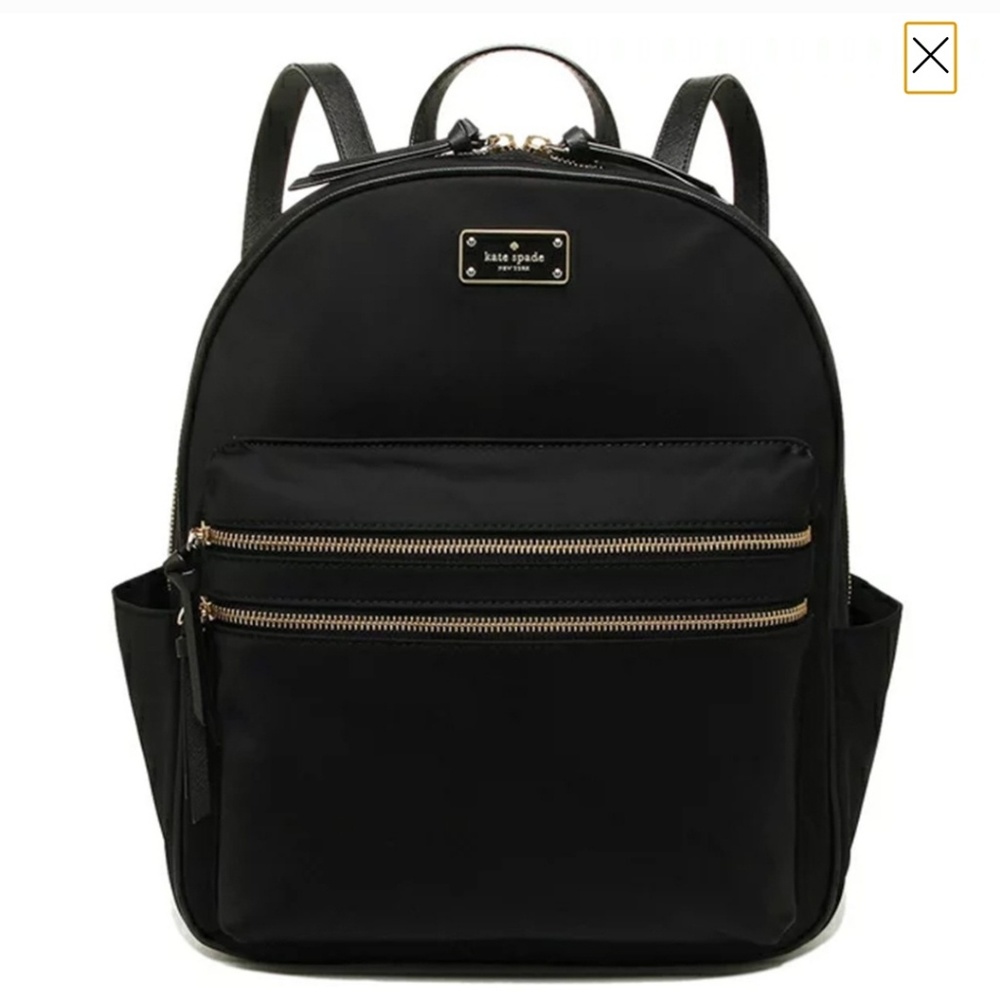 Kate Spade Backpack--Black Bradley Wilson Road